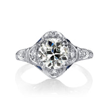 Load image into Gallery viewer, Early Art Deco Platinum and Diamond Ring